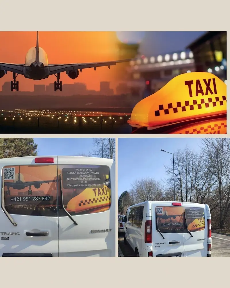 Taxi Trenčín — Renault Trafic Folierung